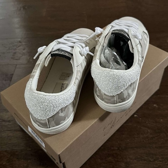 Vintage Havana Star Sneakers | Camo Print | Neutral Trainer | Size 8 - Picture 9 of 11